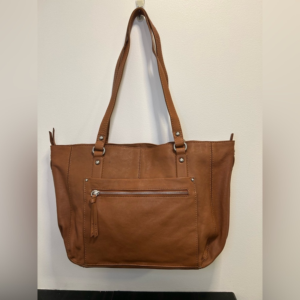 Nino BOSSI Camel Genuine Leather Purse